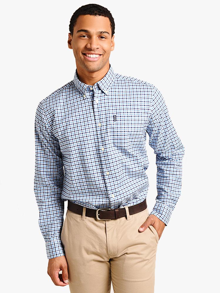 Barbour Men's Gingham Tailored Fit Shirt - Saint Bernard