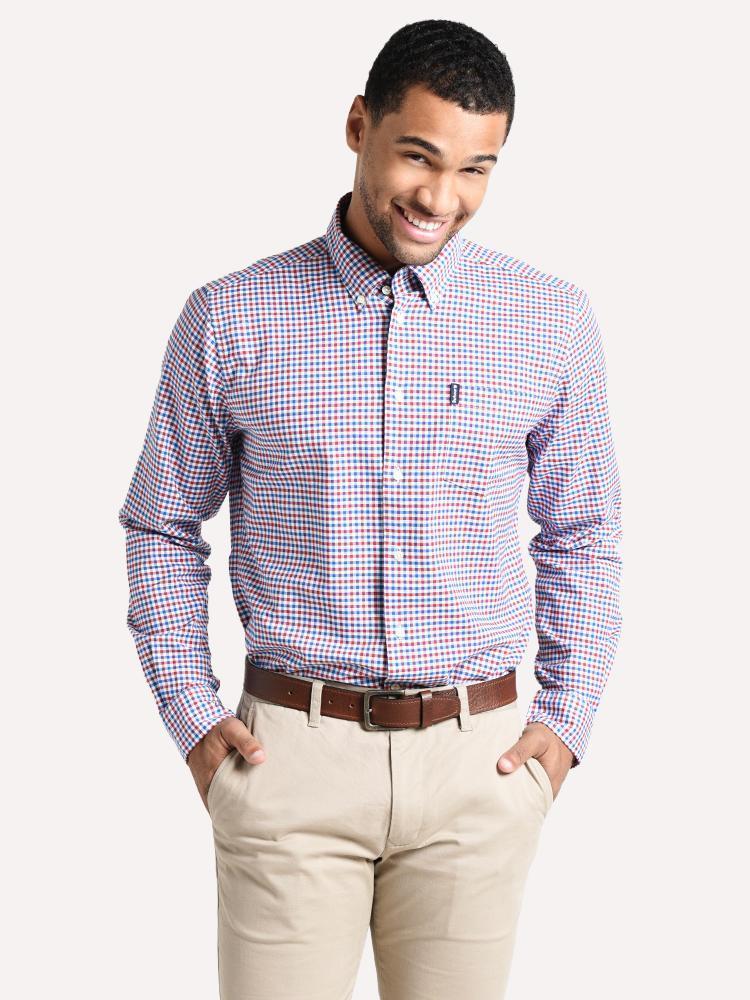 Barbour Men's Gingham Tailored Fit Shirt