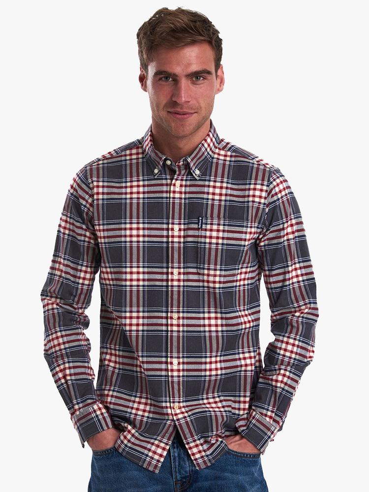 Barbour Men’s Highland Check 11 Tailored Shirt - Saint Bernard