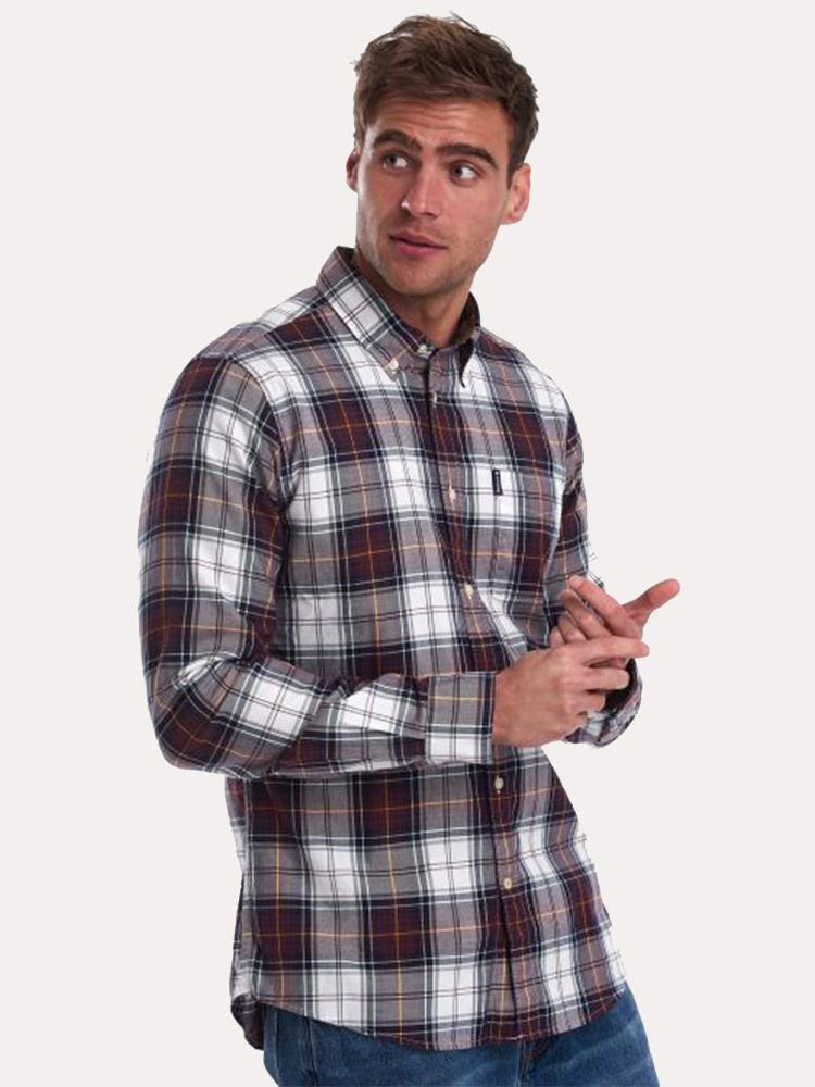 Barbour Highland Check 20 Tailored Shirt - Saint Bernard