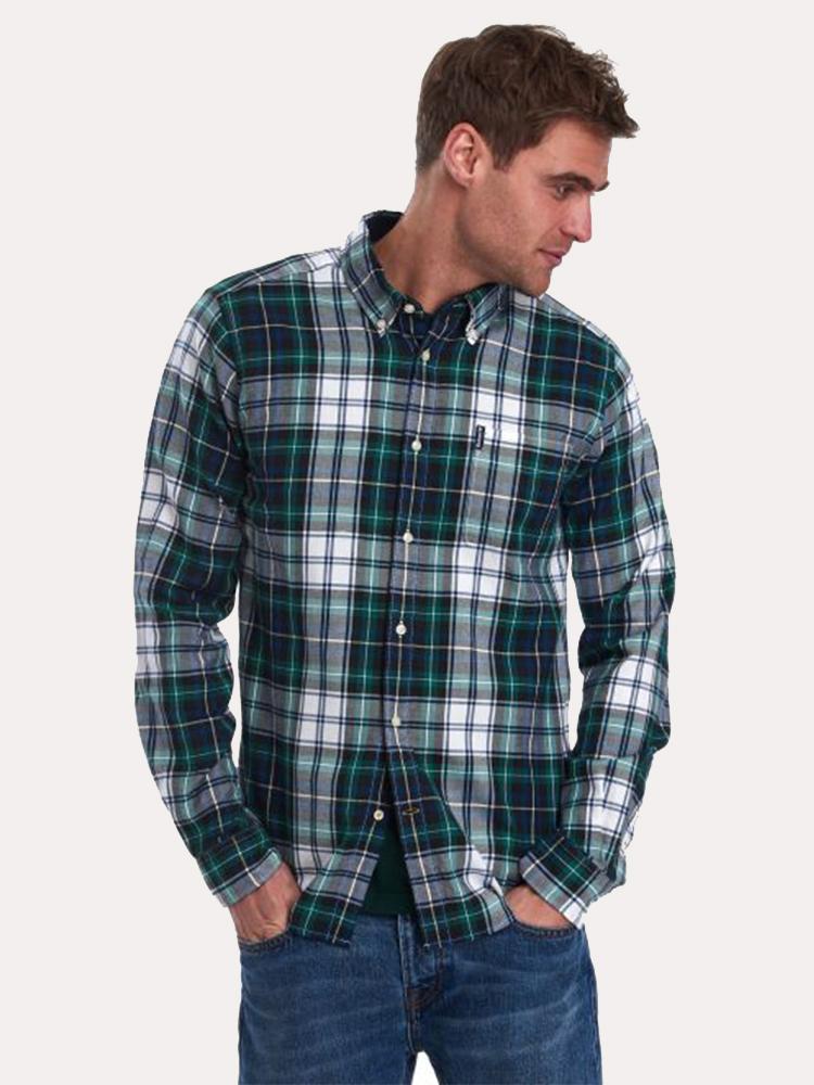 Barbour Highland Check 20 Tailored Shirt - Saint Bernard
