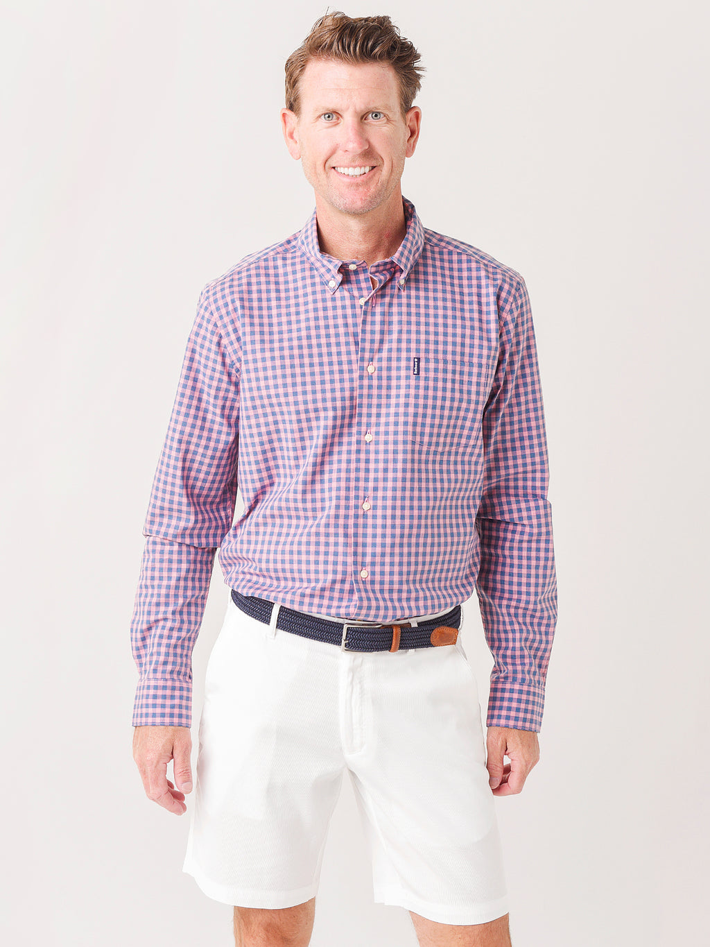 Barbour Men's Gingham 22 Tailored Shirt - Saint Bernard