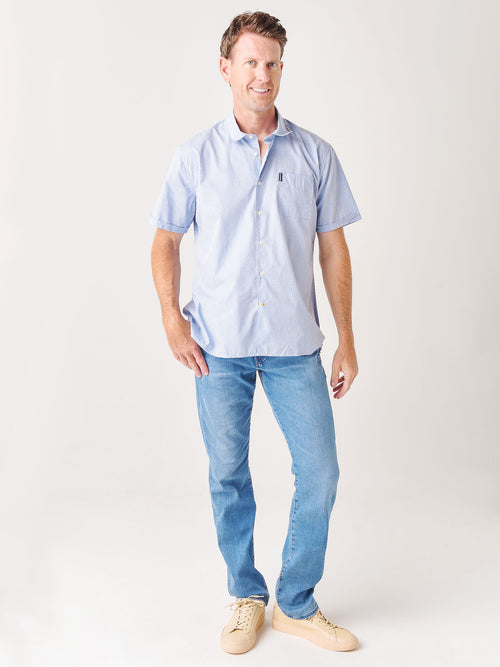 Barbour Men's Print 9 Short Sleeve Summer Shirt