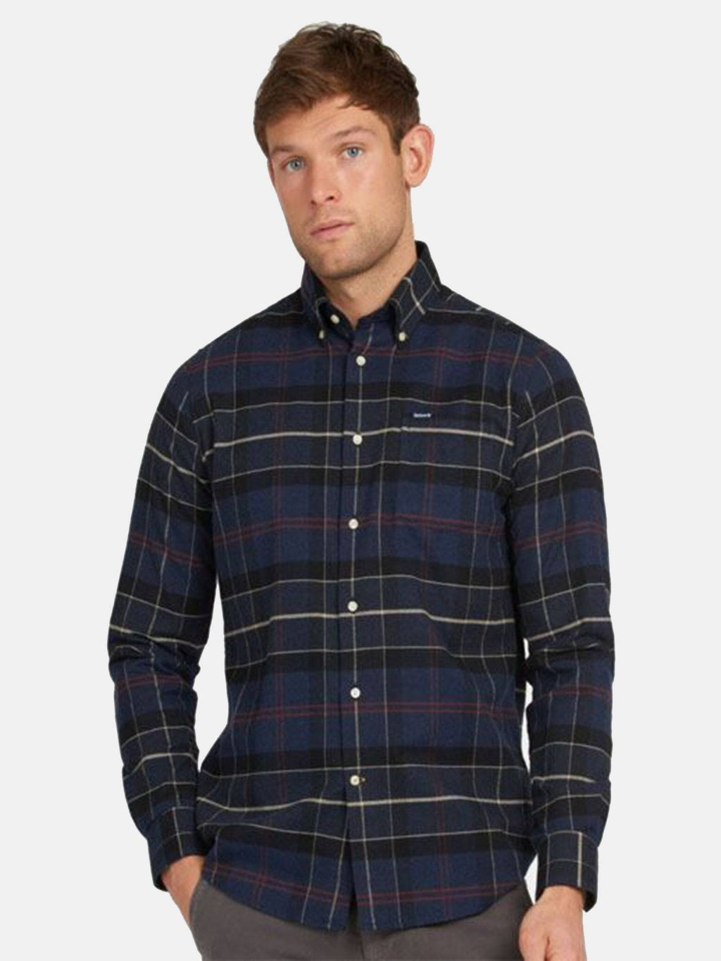 Barbour Men's Lutsleigh Shirt - Saint Bernard
