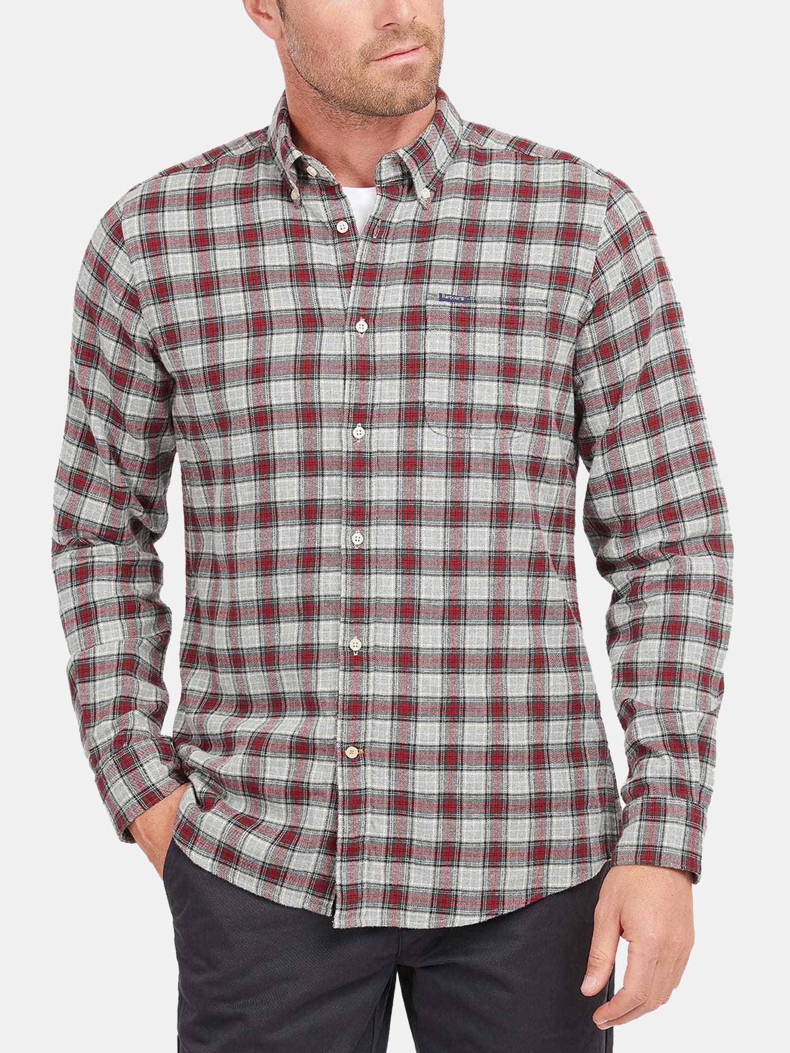 Barbour Men's Alderton Tailored Shirt - Saint Bernard