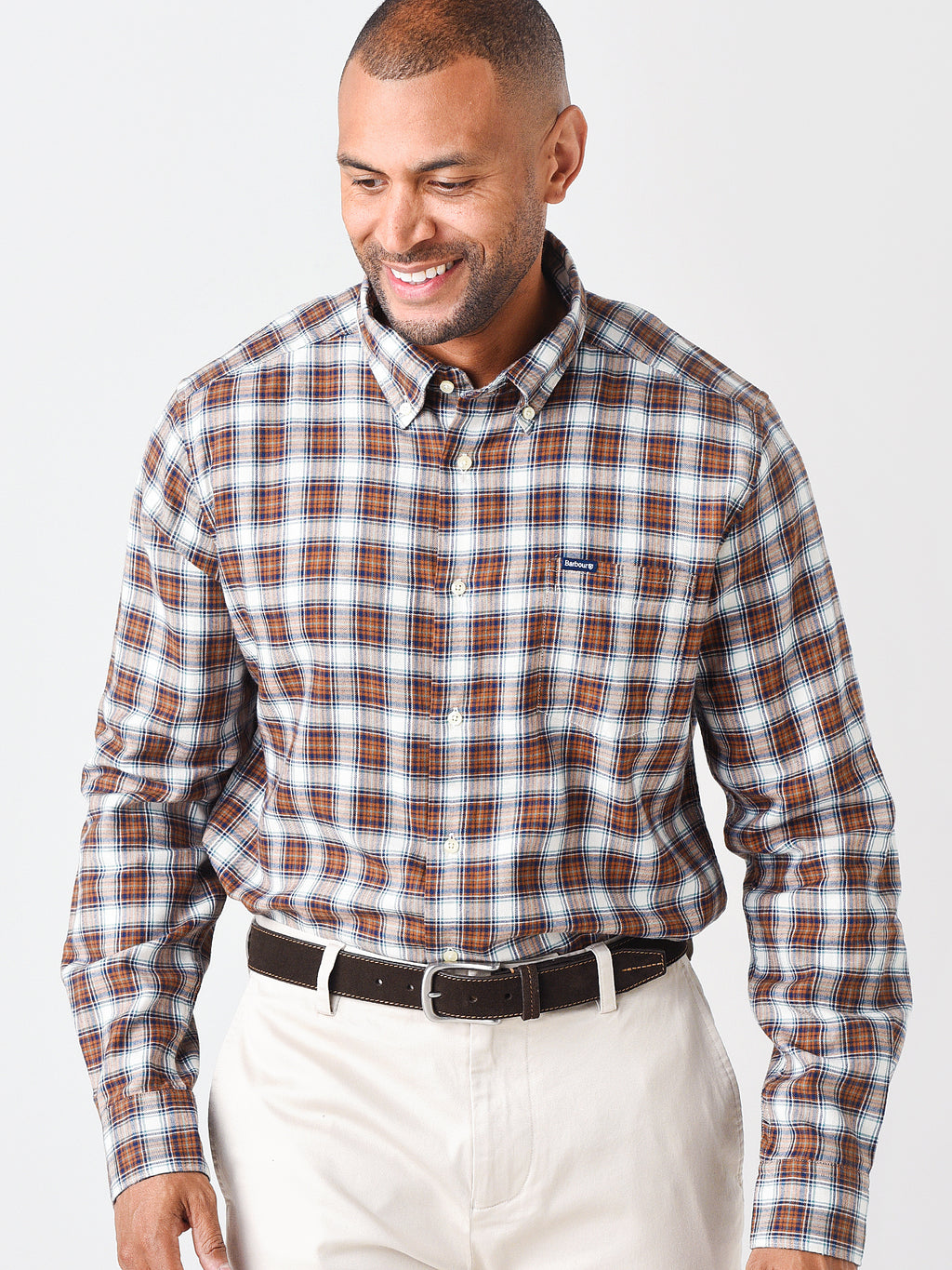 Barbour Men's Epping Eco Tailored Button-Down Shirt - Saint Bernard