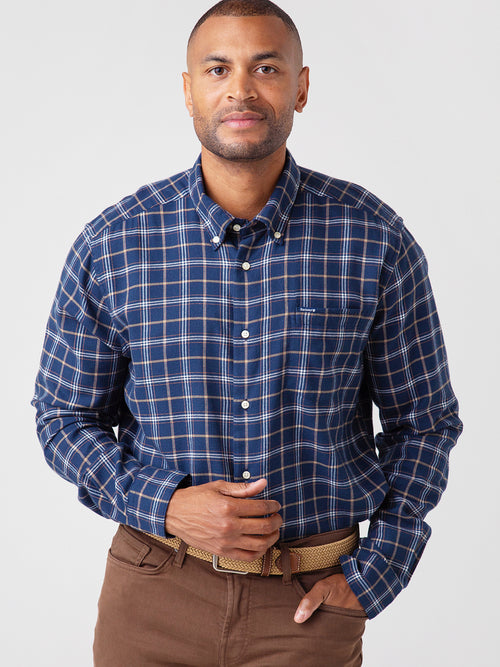 Barbour Men's Delamere Eco Tailored Button-Down Shirt