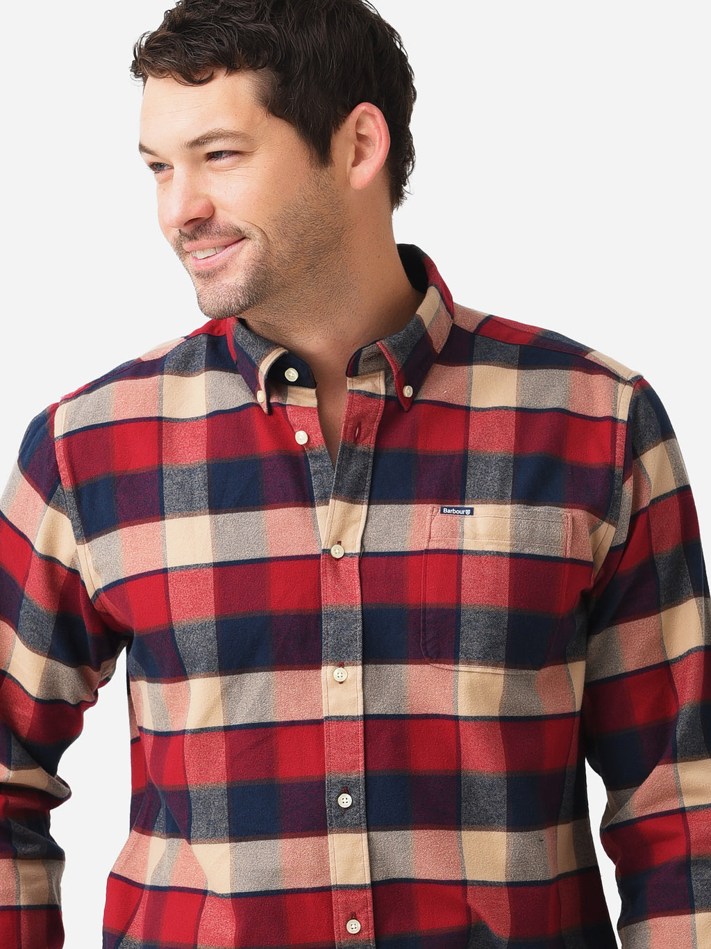 Barbour Men's Valley Tailored Button-Down Shirt - Saint Bernard