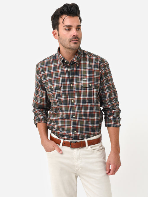 Barbour Men's Eastwood Thermo Weave Button-Down Shirt