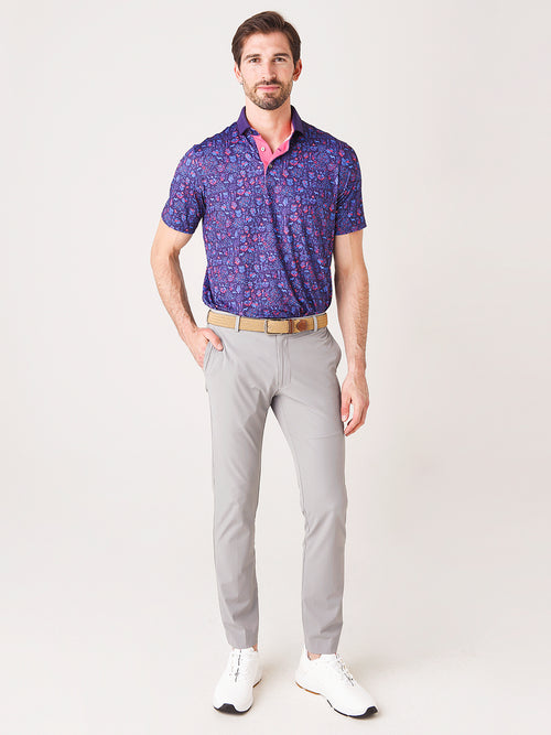 Greyson Men's Flora & Fauna Polo