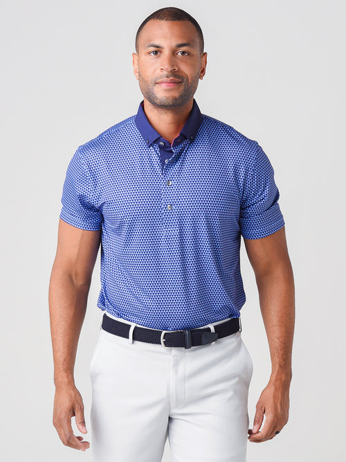 Greyson Men's Moon And Mountain Polo