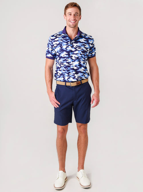 Greyson Men's Camo Scape Polo