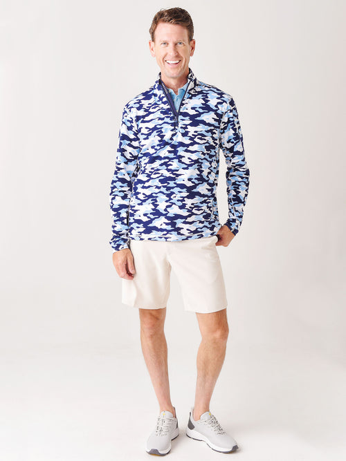 Greyson Men's Camo Scape Tate 1/4 Zip