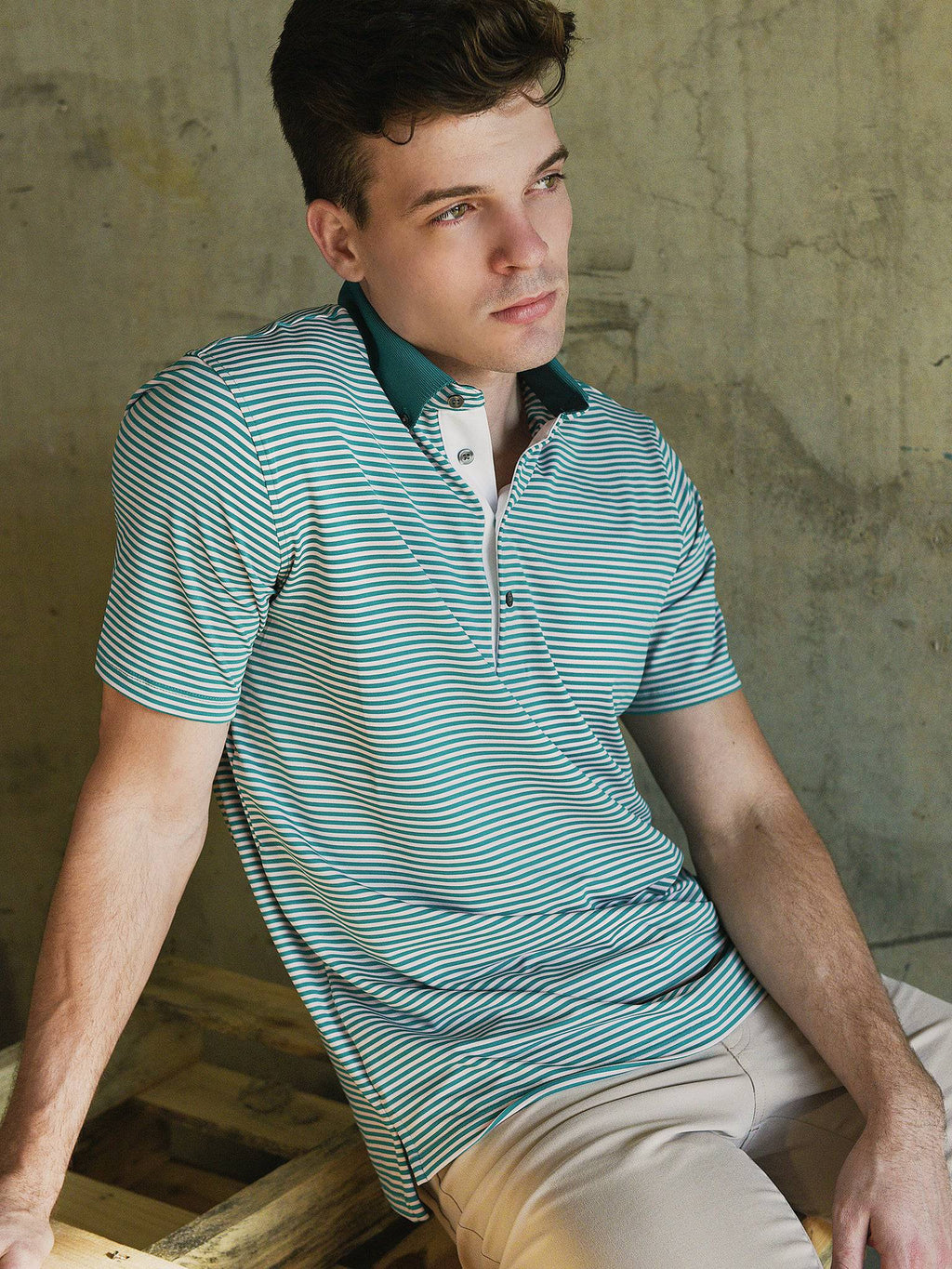 Greyson Men's Owosso Polo - Saint Bernard