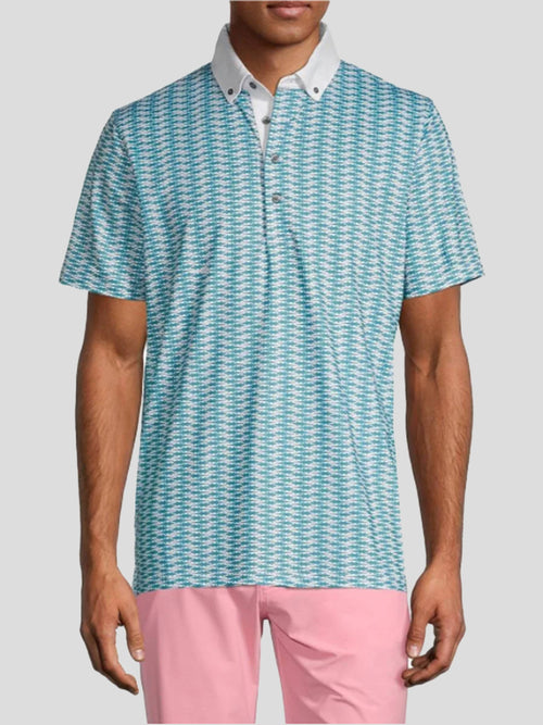 Greyson Men's Alligator Nation Polo