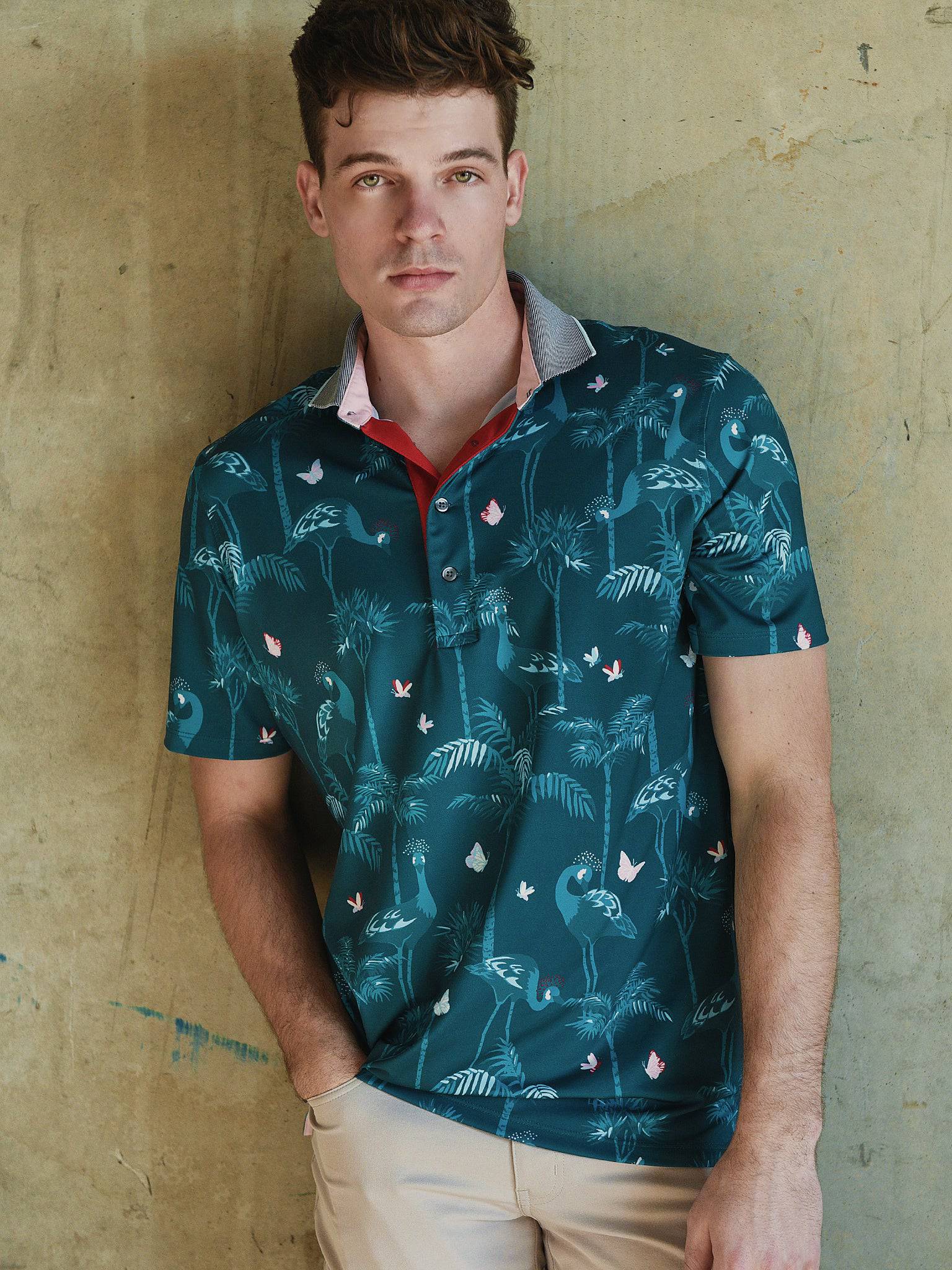 Greyson Men's Heron Dance Polo - Saint Bernard