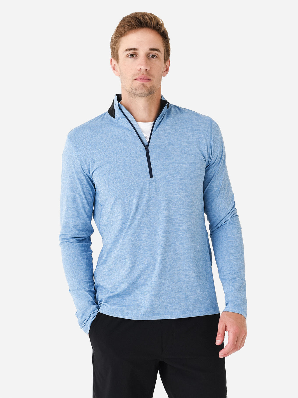 Greyson Men's Guide Performance Quarter-Zip - Saint Bernard