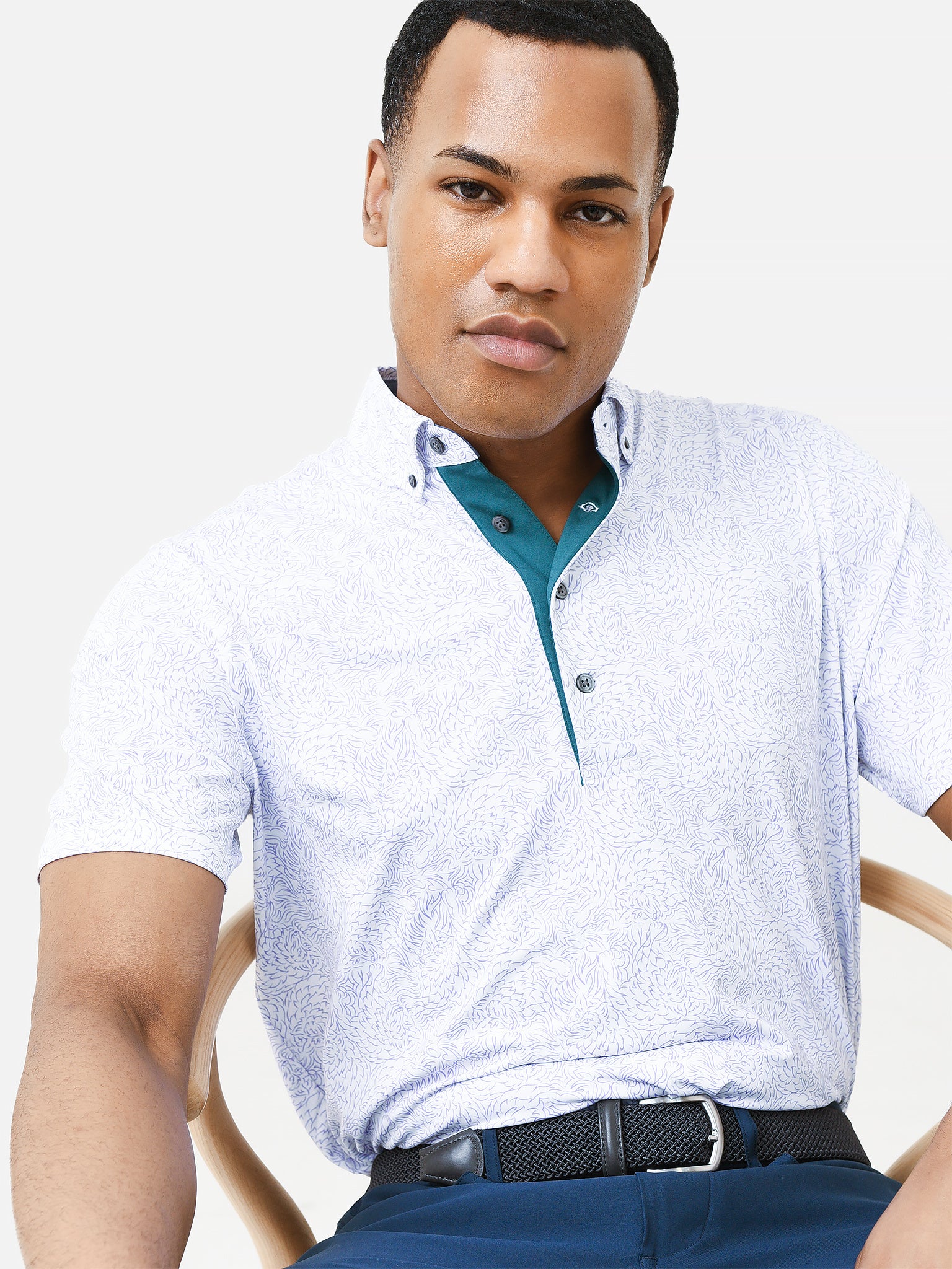 Greyson Men's Den Of Thieves Polo - Saint Bernard