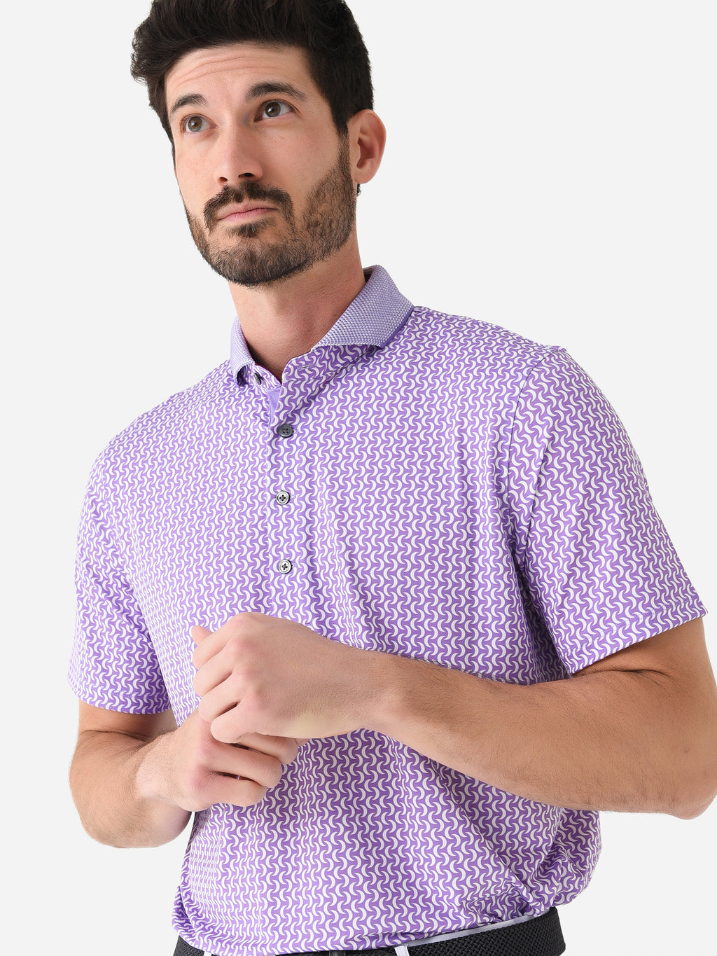 Greyson Men's Moonshine Polo - Saint Bernard