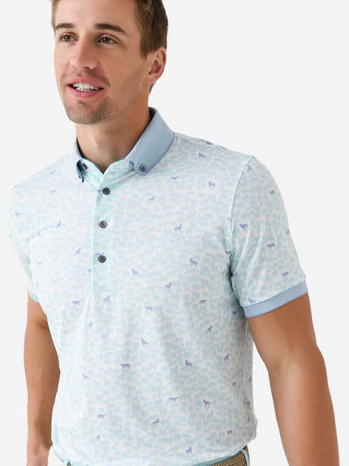 Greyson Men's Band Of Sheep Polo