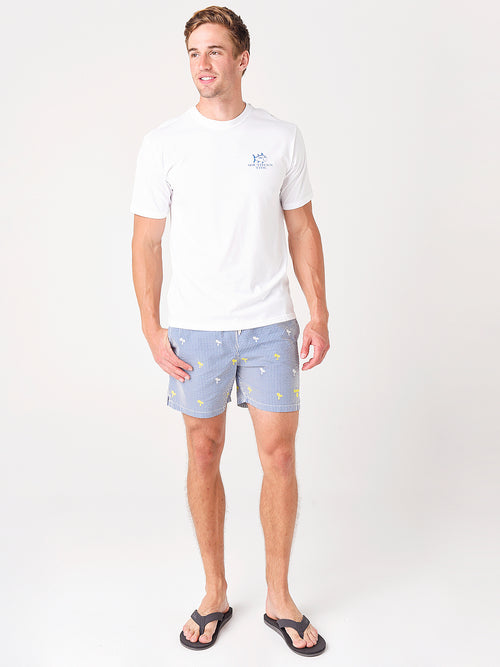 Barbour Men's Palm Stripe Swim Short