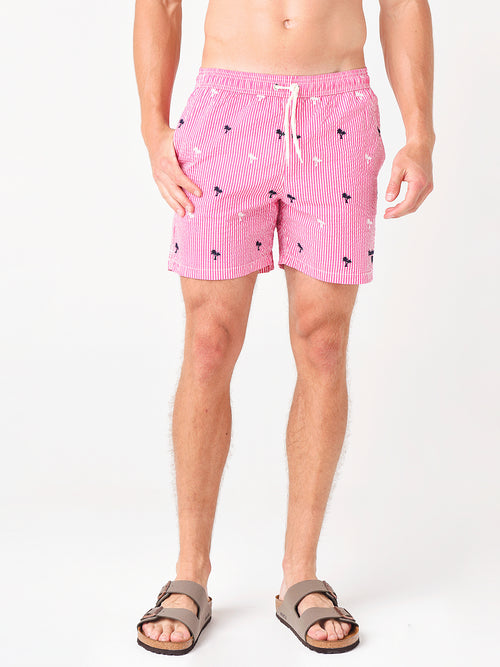 Barbour Men's Palm Stripe Swim Short