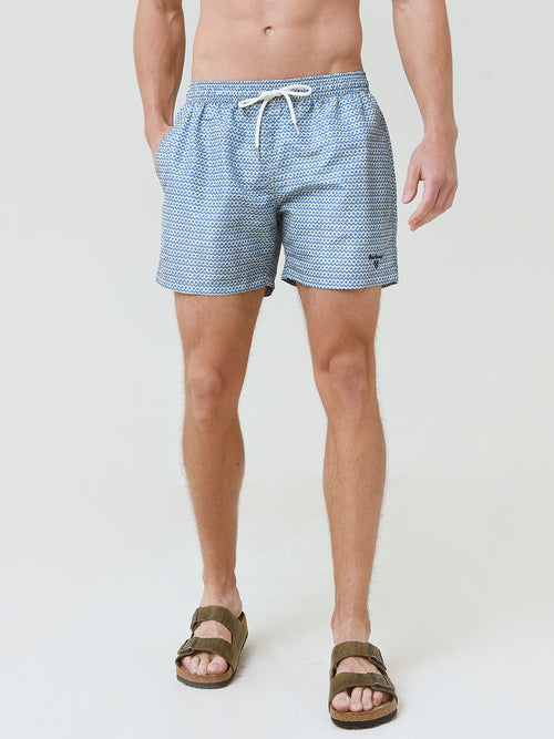 Barbour Men's Diamond Geo Swim Trunk