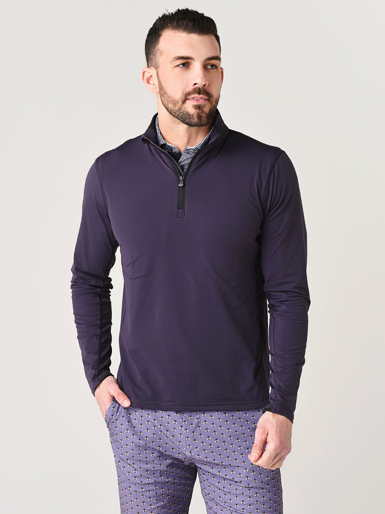 Greyson Men's Tate 1/4 Zip - Saint Bernard