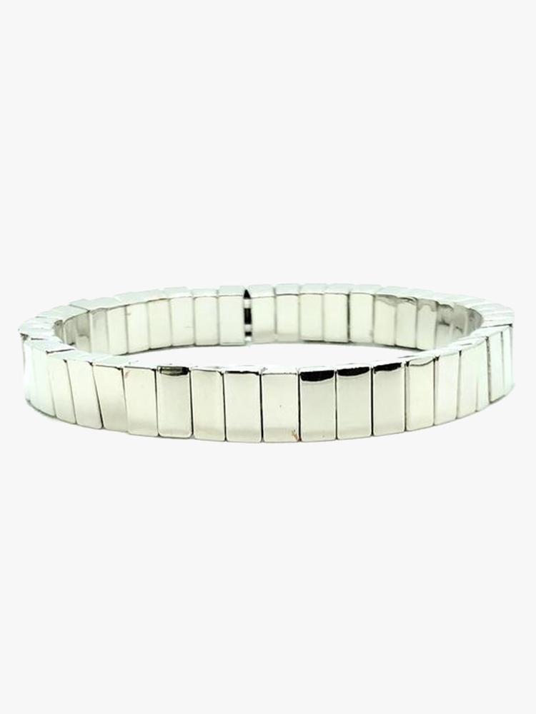 Accessory Concierge Metallic Tile Small Bracelet - Saint Bernard