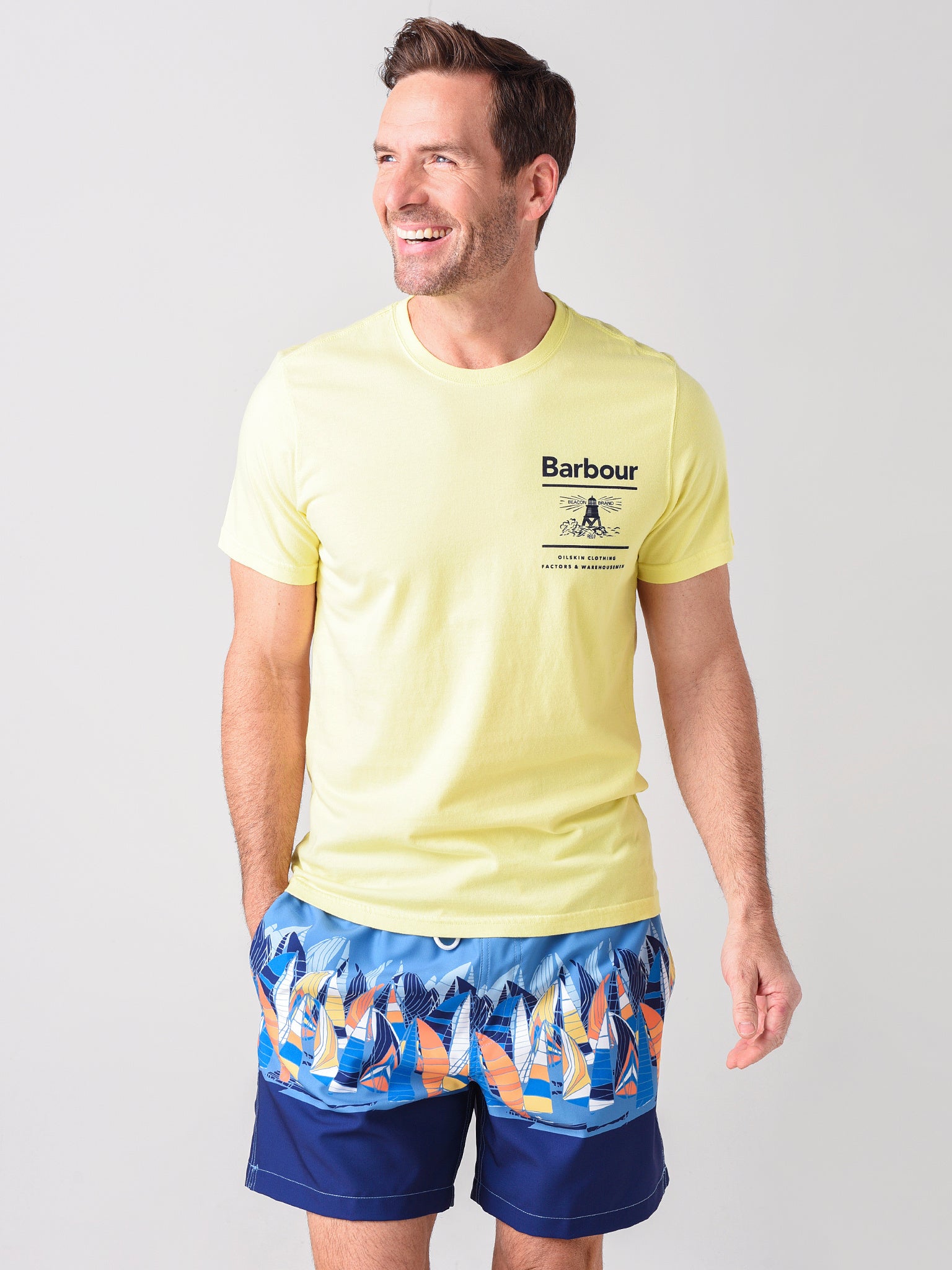Barbour Men's Chanonry T-Shirt - Saint Bernard