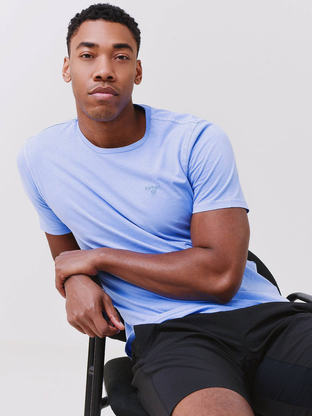 Barbour Men's Garment-Dyed T-Shirt - Saint Bernard