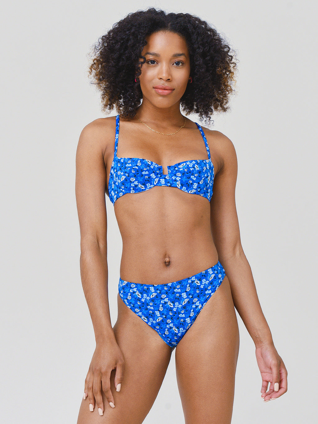 Fisch Women's Mustique Bikini Top - Saint Bernard