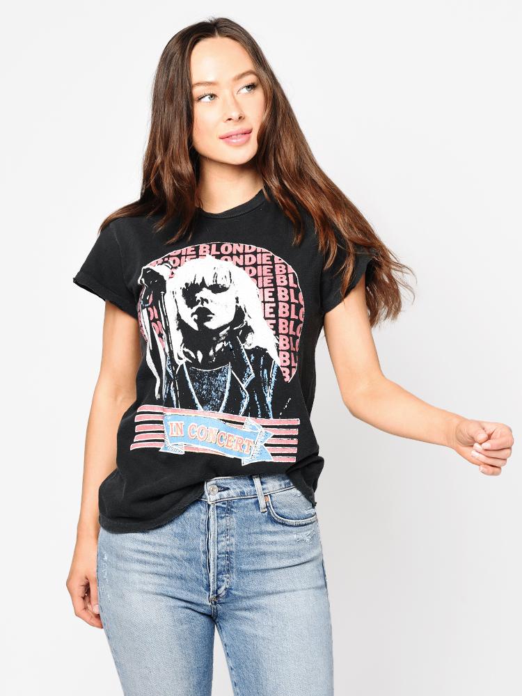MadeWorn Women’s Blondie Does It 1978 Crew Tee - Saint Bernard