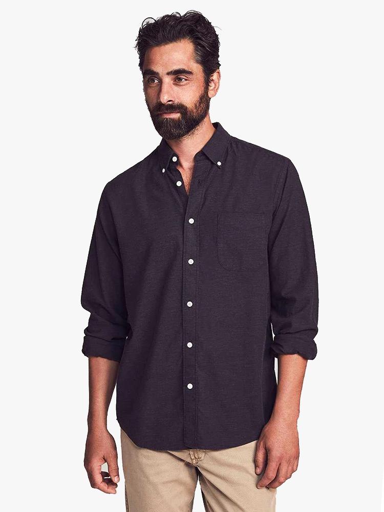 Faherty Brand Men’s Stretch Oxford Shirt - Saint Bernard