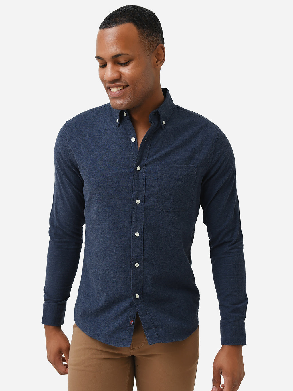 Faherty Brand Men's Stretch Oxford 2.0 Shirt - Saint Bernard