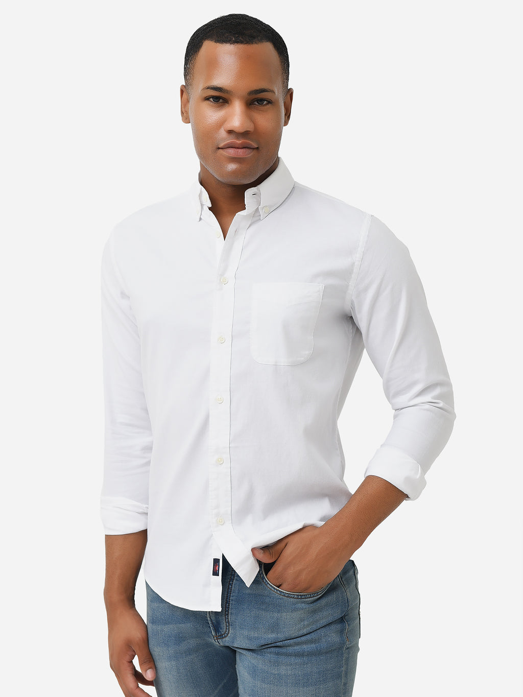 Faherty Brand Men's Stretch Oxford 2.0 Shirt - Saint Bernard