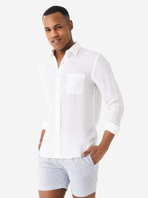 Faherty Brand Men's Linen Laguna Shirt