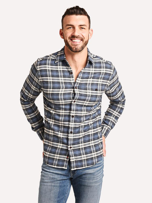 Faherty Brand Stretch Seaview Flannel