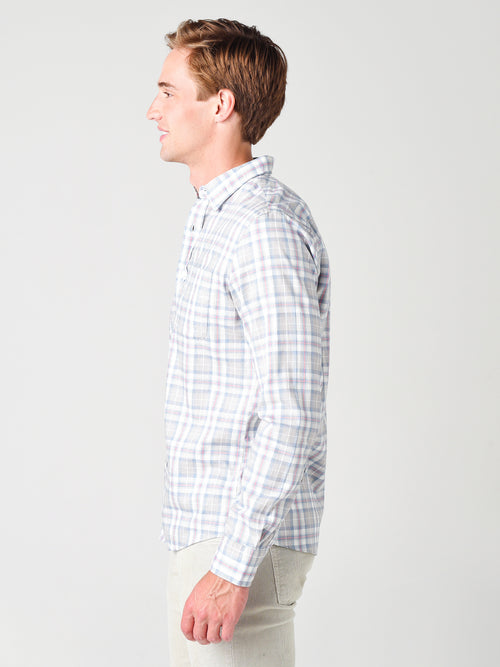 Faherty Brand Men's Heathered Movement Shirt