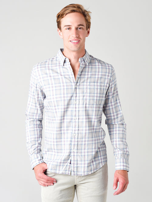 Faherty Brand Men's Heathered Movement Shirt