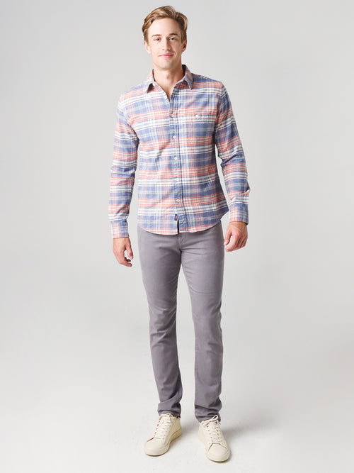 Faherty Brand Men's Stretch Seaview Flannel Shirt