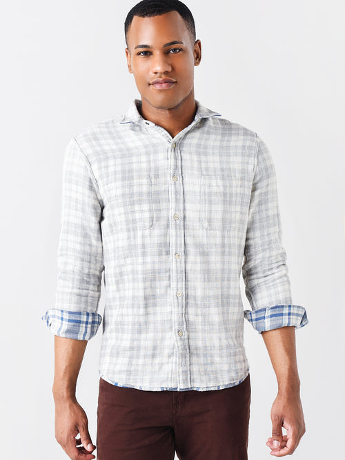 Faherty Brand Men's Reversible Shirt