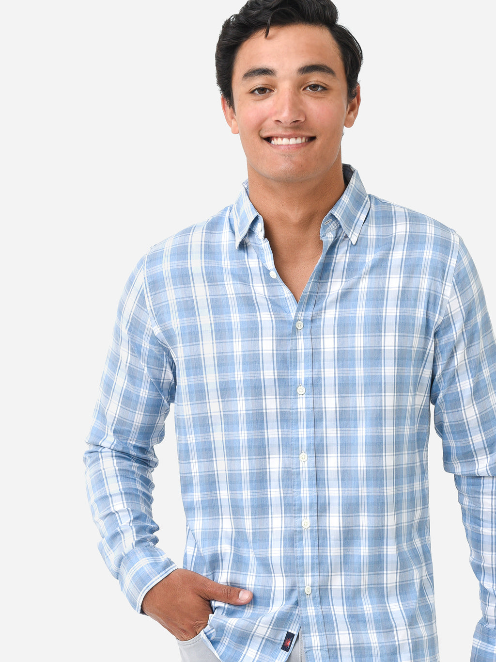 Faherty Brand Men's The Movement Shirt - Saint Bernard