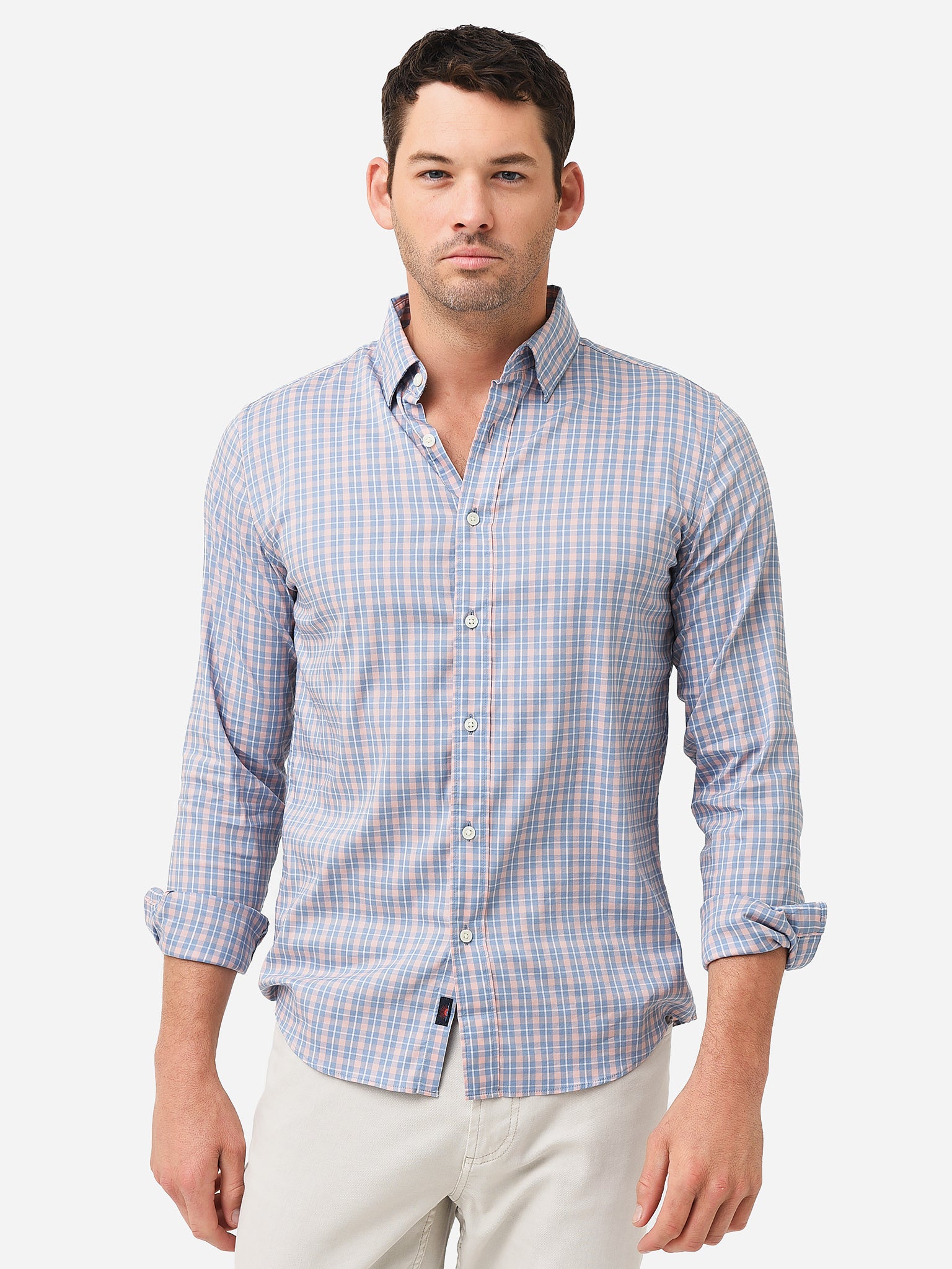 Faherty Brand Men's The Movement Shirt - Saint Bernard