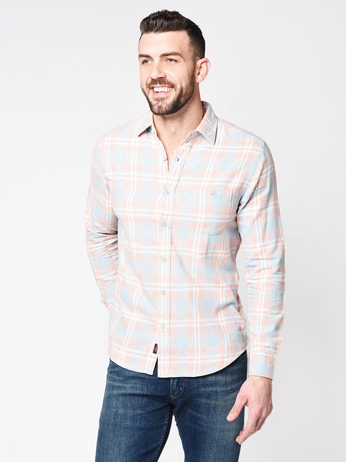 Faherty Brand Men’s Stretch Seaview Flannel Shirt