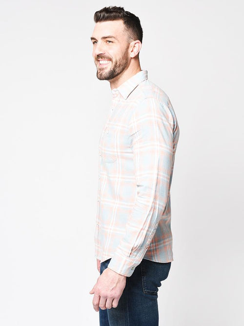 Faherty Brand Men’s Stretch Seaview Flannel Shirt