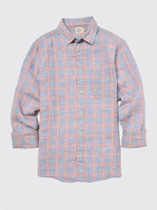 Faherty Brand Linen Laguna Shirt