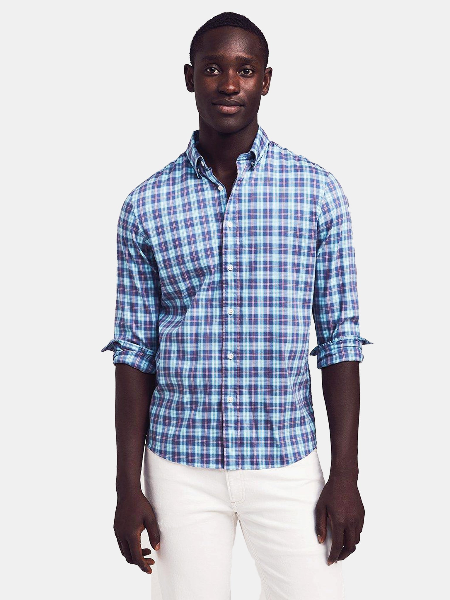 Faherty Brand Men's Movement Shirt - Saint Bernard