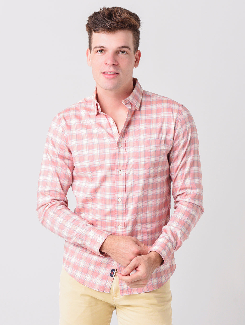 Faherty Brand Men's The Movement Shirt - Saint Bernard
