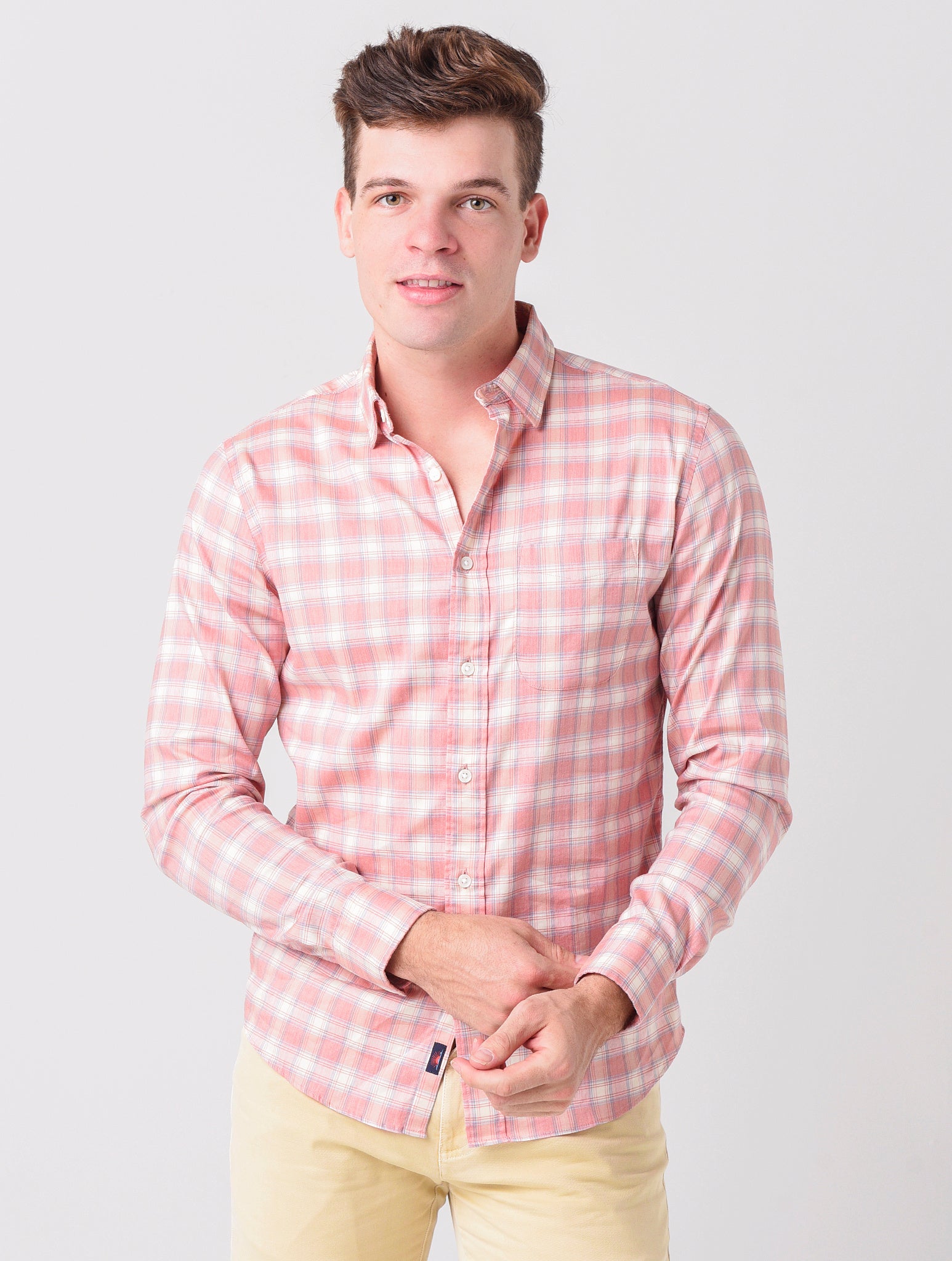 Faherty Brand Men's The Movement Shirt - Saint Bernard